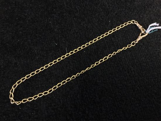 18ct gold watch chain